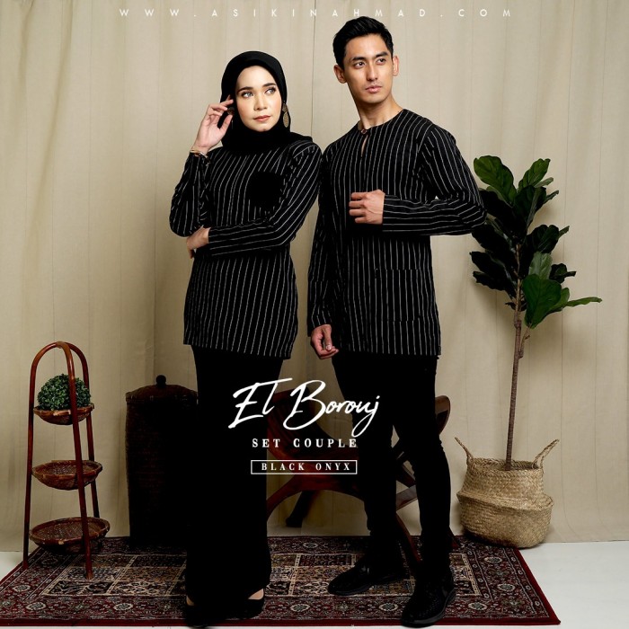 HQ -(SET) EL-BOROUJ in BLACK ONYX