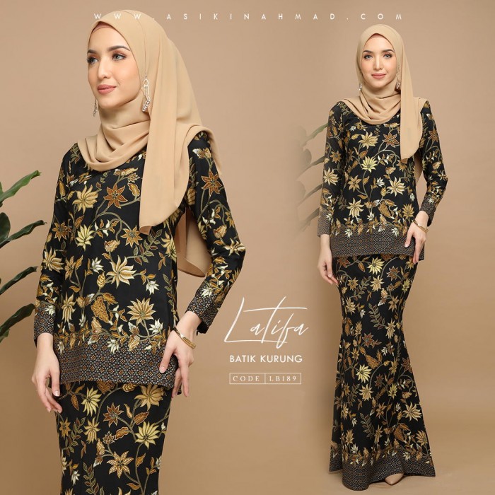 RS-LATIFA BATIK KURUNG (LB189) - HQ