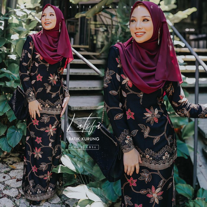 RS-LATIFA BATIK KURUNG (LB34)- HQ