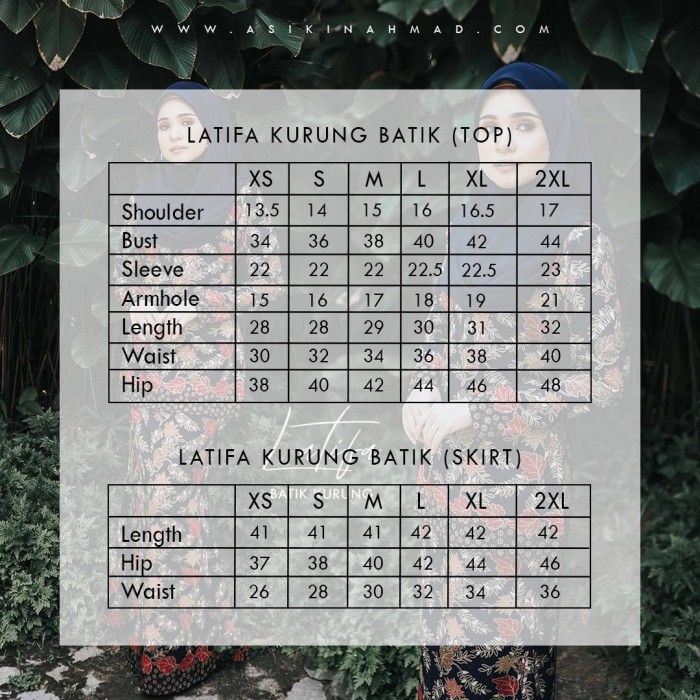 LATIFA BATIK KURUNG (LB200) -  AS-IS ITEM
