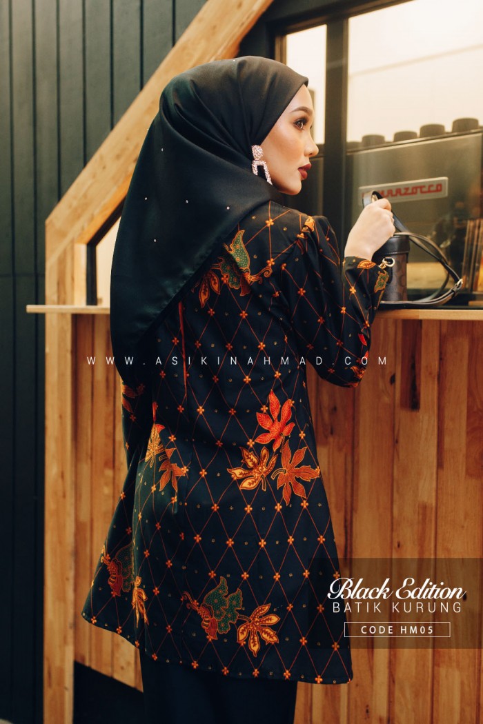 KURUNG BATIK HITAM MANIS (HM05)