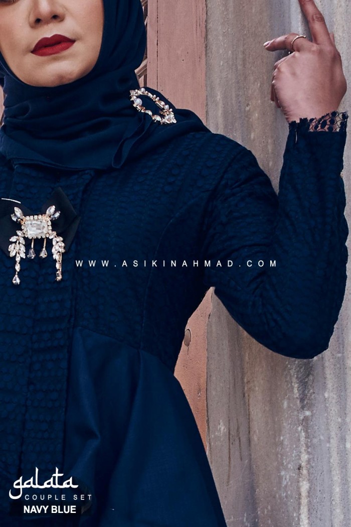 SET COUPLE GALATA in NAVY BLUE