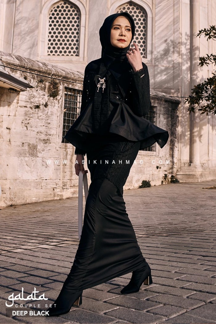 SET COUPLE GALATA in DEEP BLACK