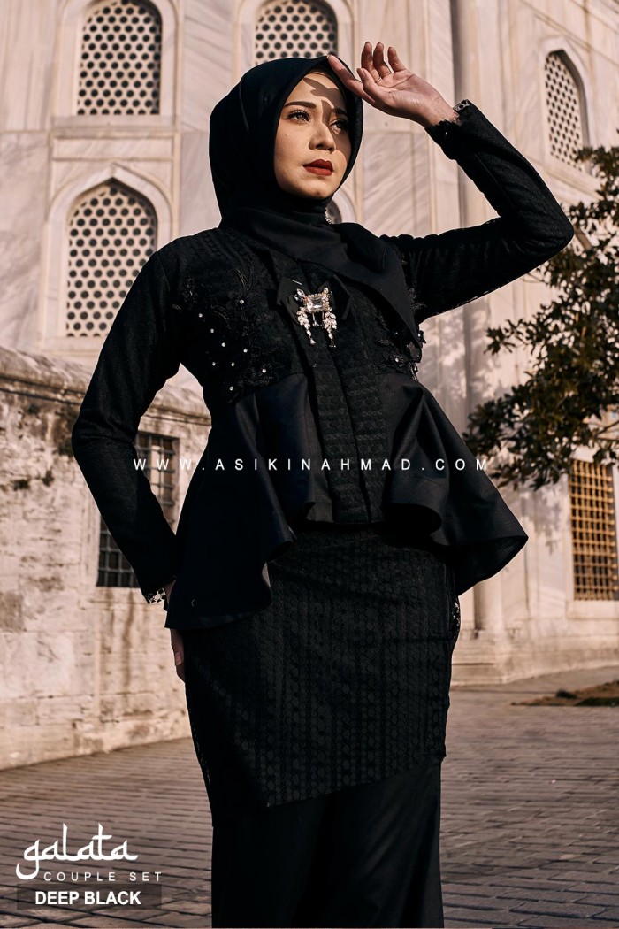 SET COUPLE GALATA in DEEP BLACK
