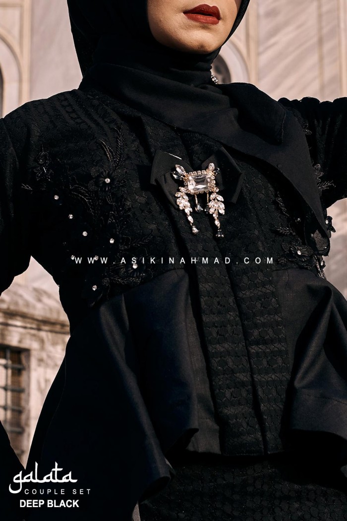 SET COUPLE GALATA in DEEP BLACK