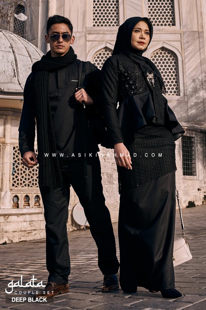SET COUPLE GALATA in DEEP BLACK