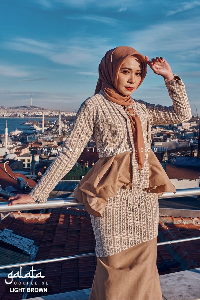 SET COUPLE GALATA in LIGHT BROWN