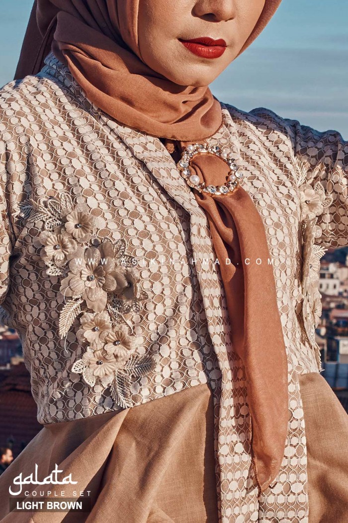 SET COUPLE GALATA in LIGHT BROWN