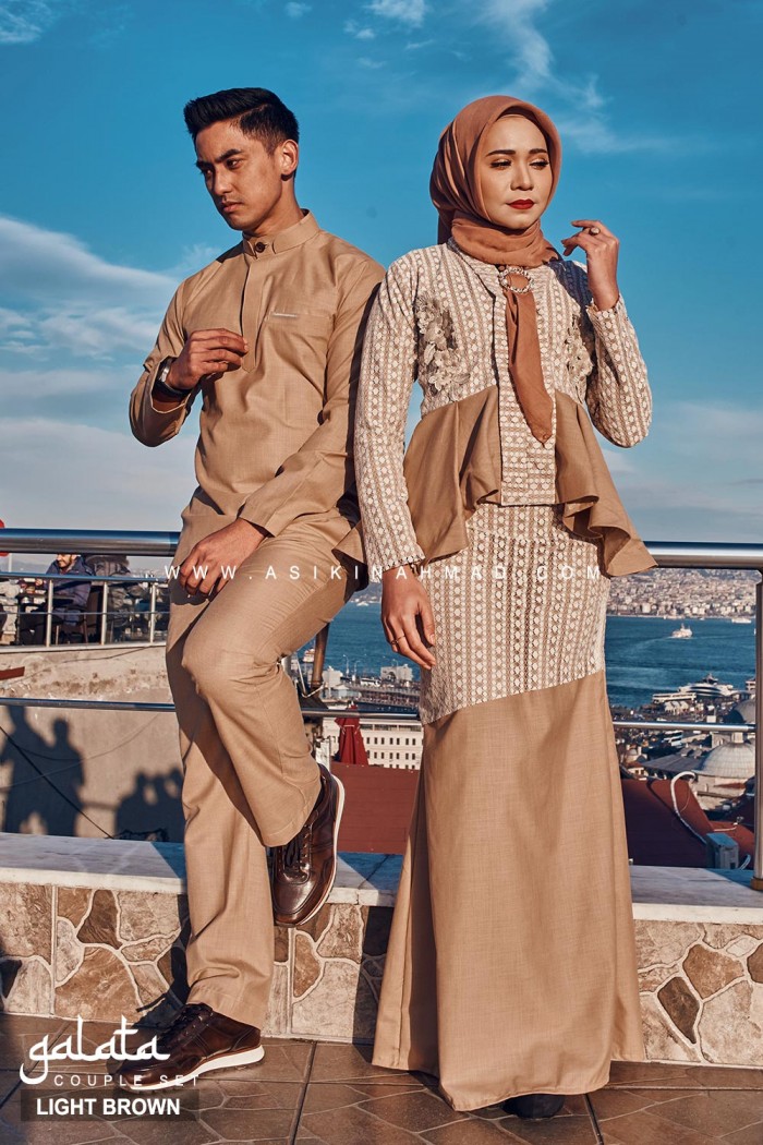 SET COUPLE GALATA in LIGHT BROWN