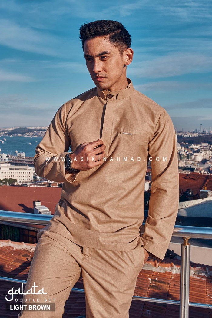 SET COUPLE GALATA in LIGHT BROWN
