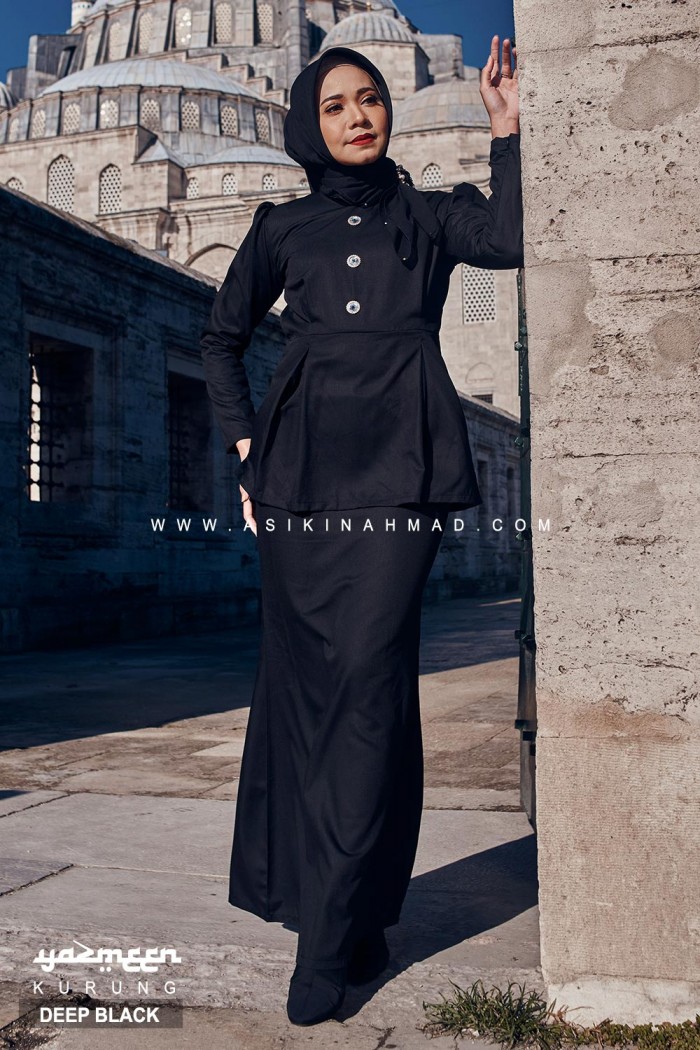 KURUNG YAZMEEN in DEEP BLACK