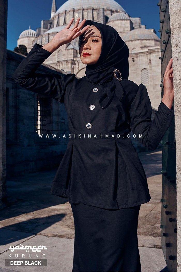 KURUNG YAZMEEN in DEEP BLACK