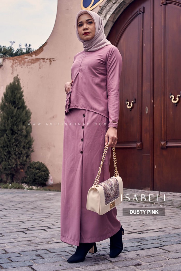 ISABELL KURUNG IN DUSTY PINK