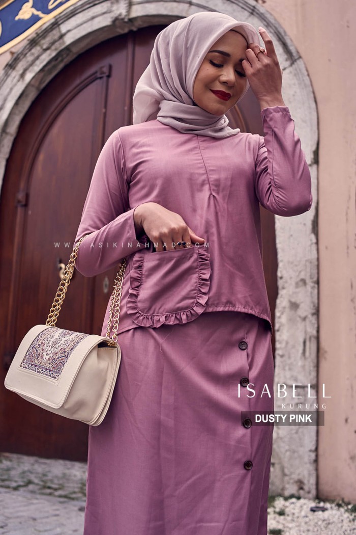 ISABELL KURUNG IN DUSTY PINK