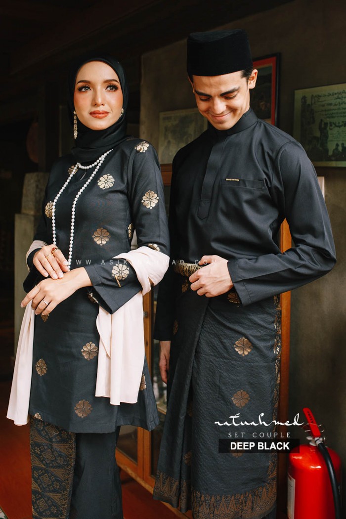 SET COUPLE RATU in DEEP BLACK (B2)