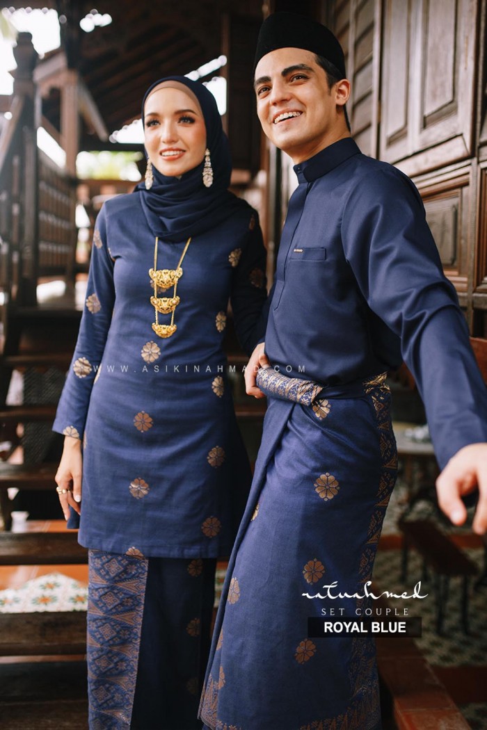 SET COUPLE RATU in ROYAL BLUE (B2)