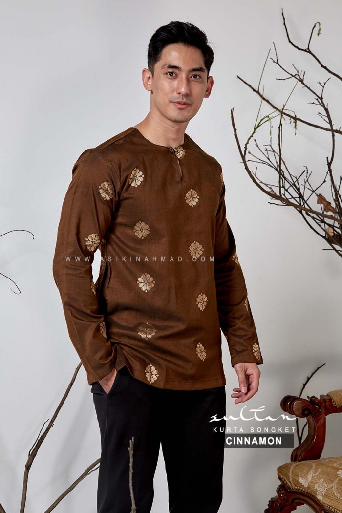 SULTAN KURTA in CINNAMON (B2)