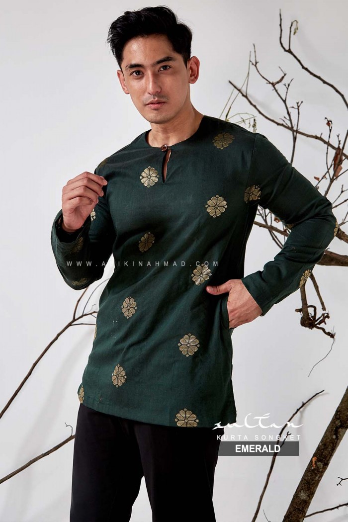 SULTAN KURTA in EMERALD (B2)