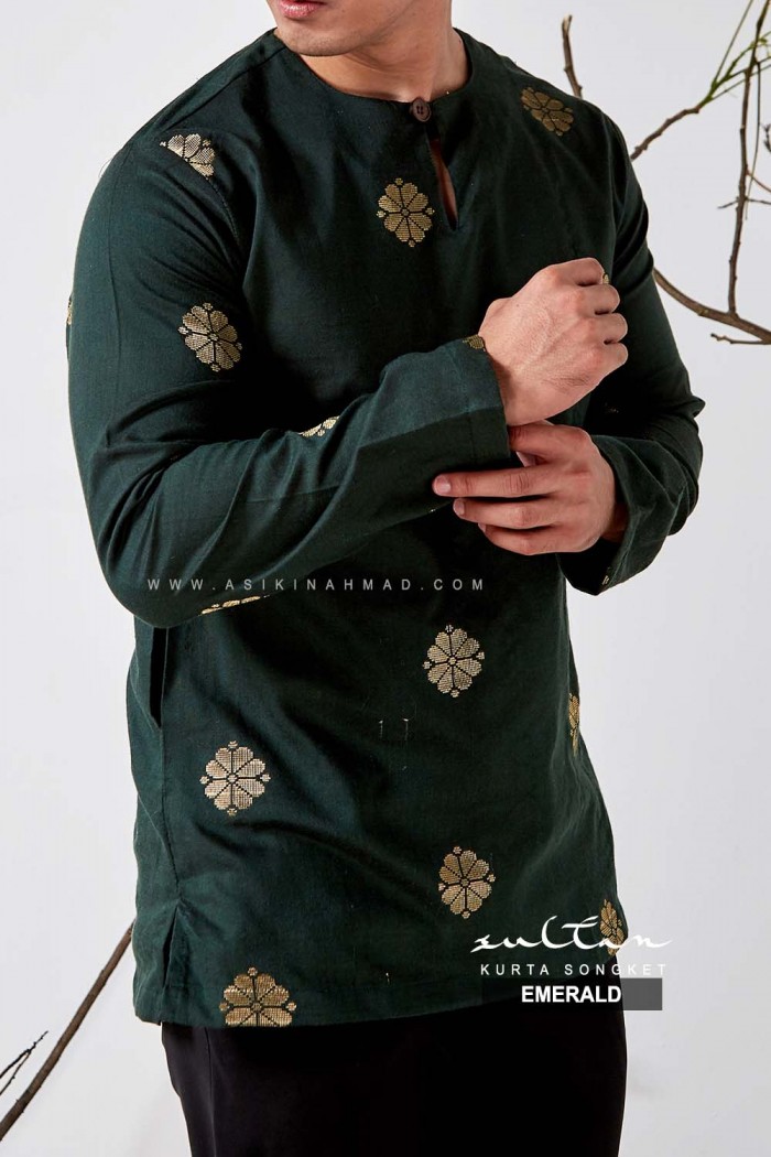 SULTAN KURTA in EMERALD (B2)