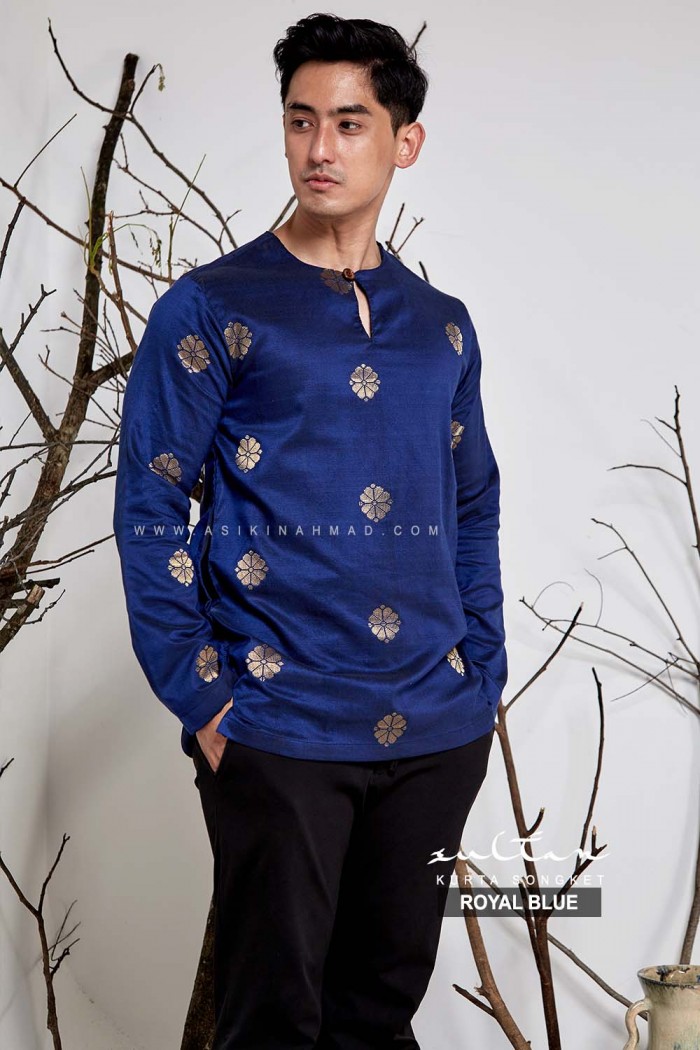 SULTAN KURTA in ROYAL BLUE (B2)