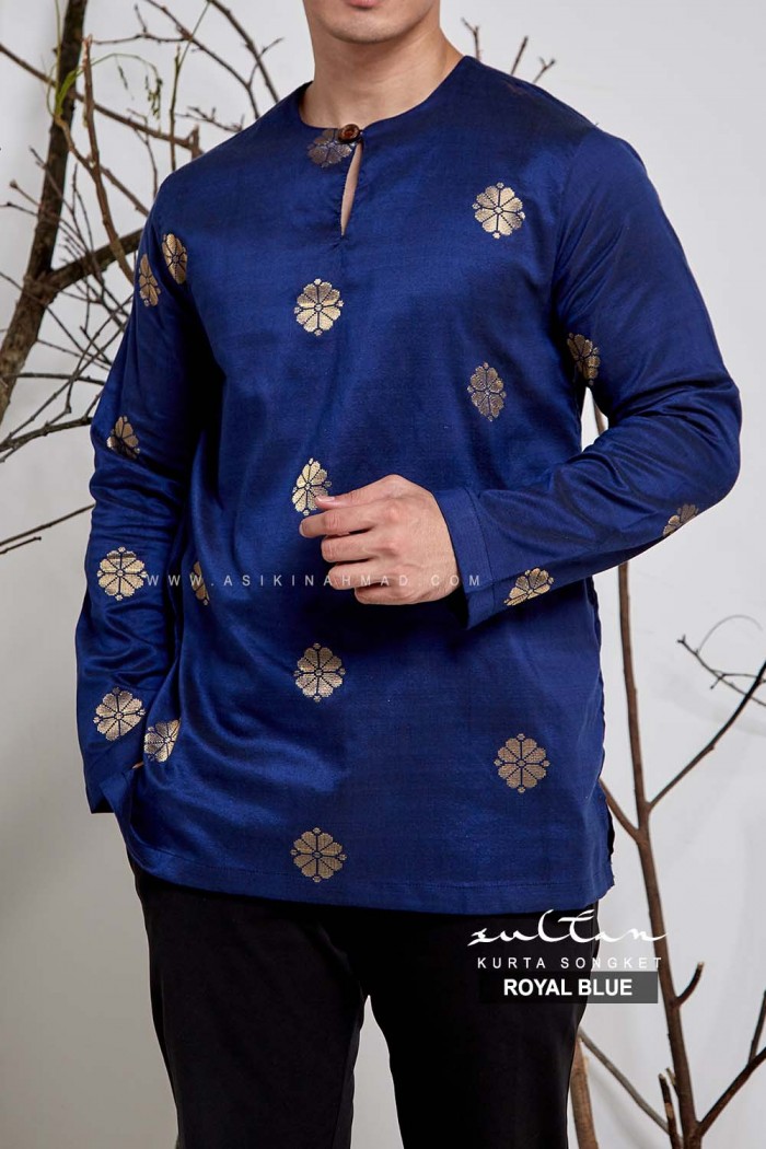 SULTAN KURTA in ROYAL BLUE (B2)