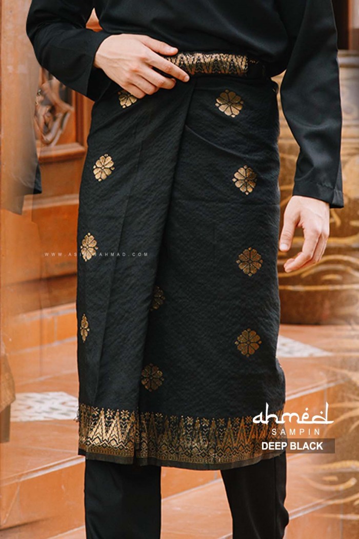 SAMPIN SONGKET DEEP BLACK (B2)