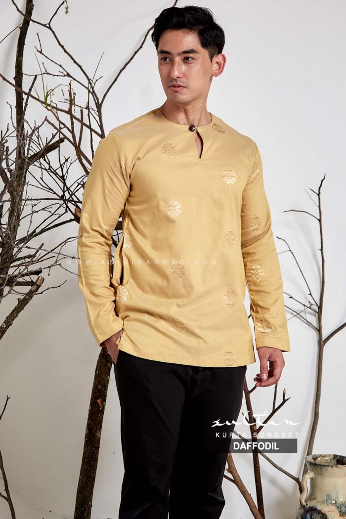 SULTAN KURTA in DAFFONDIL