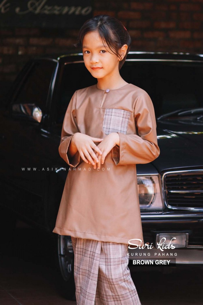 SURI KURUNG KIDS in BROWN GREY