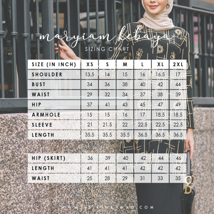 MARYIAM KEBAYA in OFF WHITE