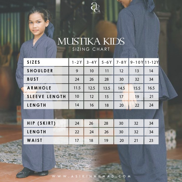 MUSTIKA KEBAYA KIDS in ROYAL BLUE