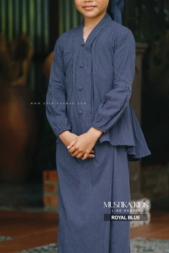 MUSTIKA KEBAYA KIDS in ROYAL BLUE