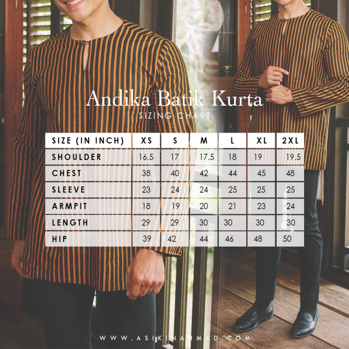 ANDIKA BATIK KURTA DUSTY GREEN (AK BK02)