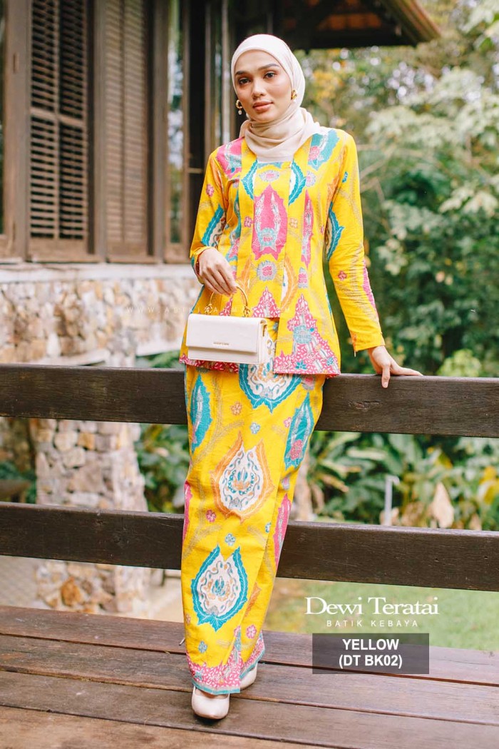 KEBAYA DEWI TERATAI (DT BK02) YELLOW