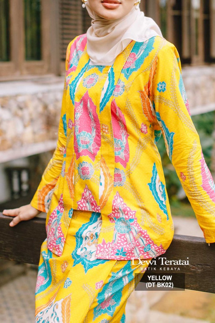 KEBAYA DEWI TERATAI (DT BK02) YELLOW