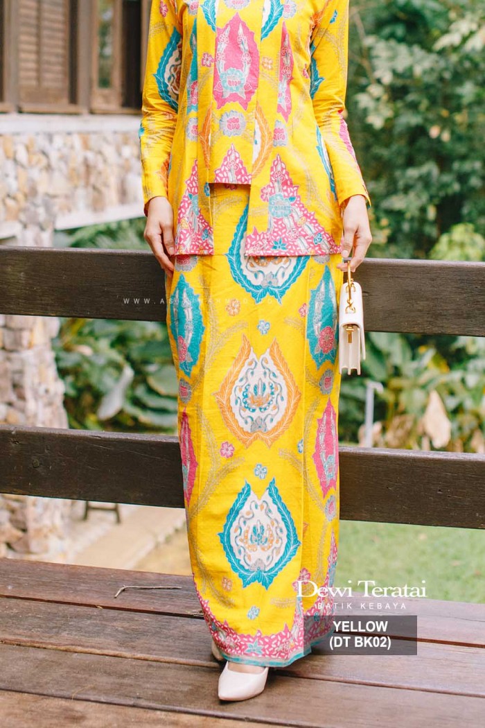 KEBAYA DEWI TERATAI (DT BK02) YELLOW