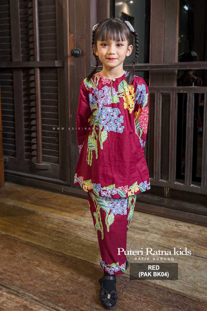 PUTERI RATNA KIDS (PAK BK04) RED
