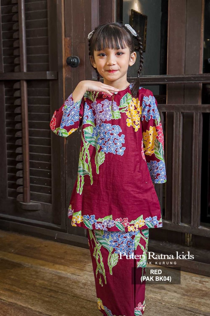 PUTERI RATNA KIDS (PAK BK04) RED