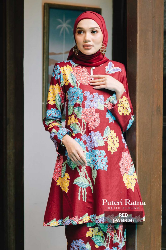 PUTERI KURUNG RATNA (PA BK04) RED