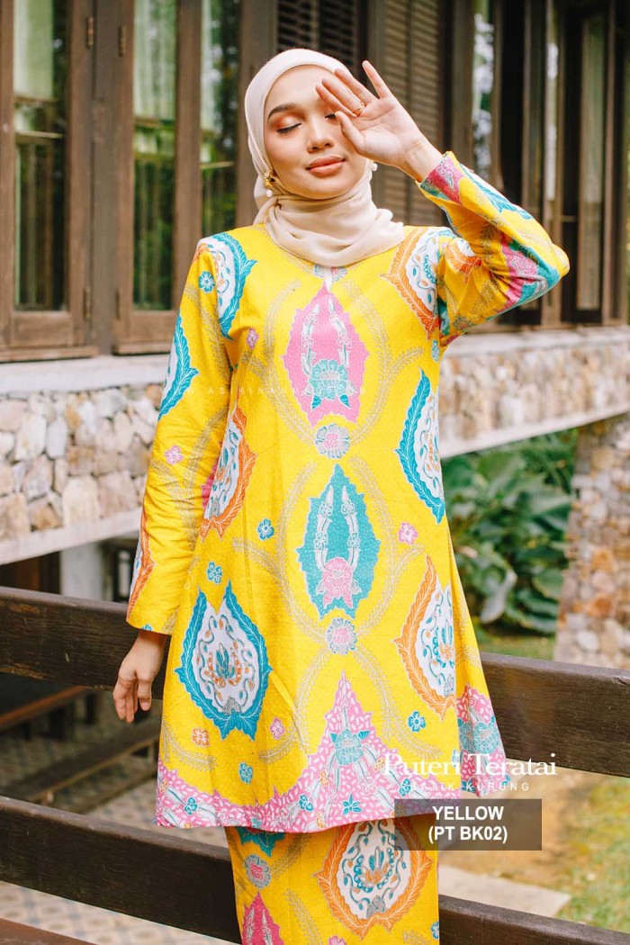 PUTERI KURUNG TERATAI (PT BK02) YELLOW