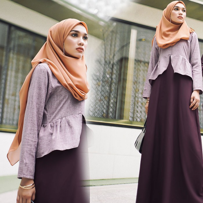 JUBAH THE GRANDEUR in PURPLE