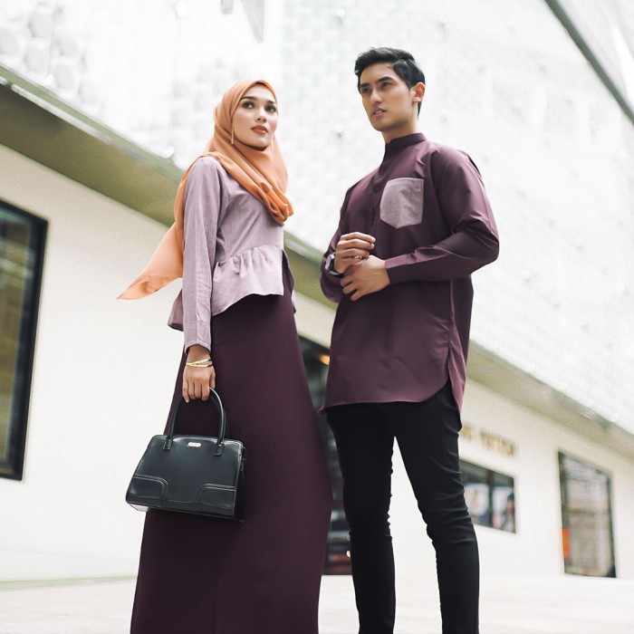 KURTA THE GRANDEUR in PURPLE