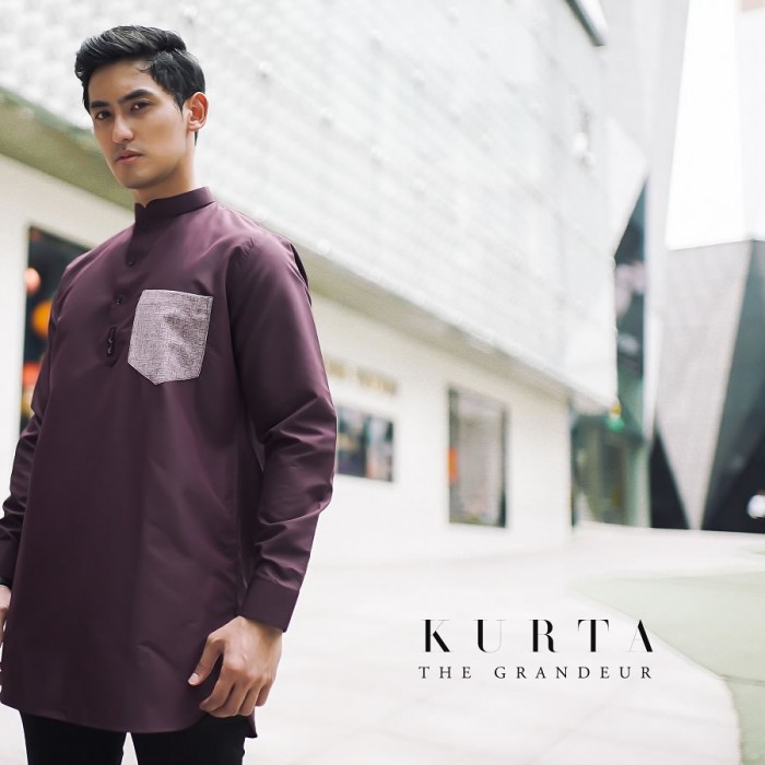 KURTA THE GRANDEUR in PURPLE