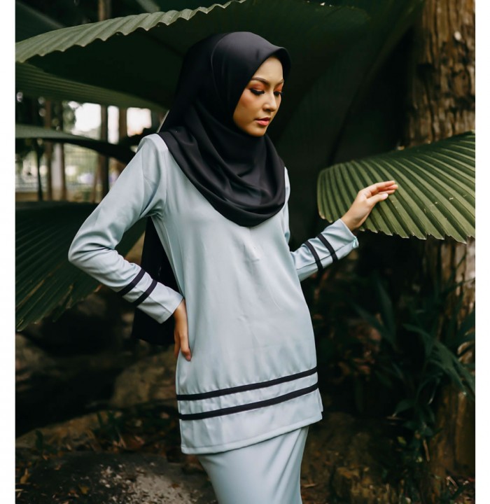 KURUNG SALMA in MintBlue