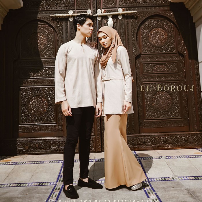 KURTA HADY in Almond Brown