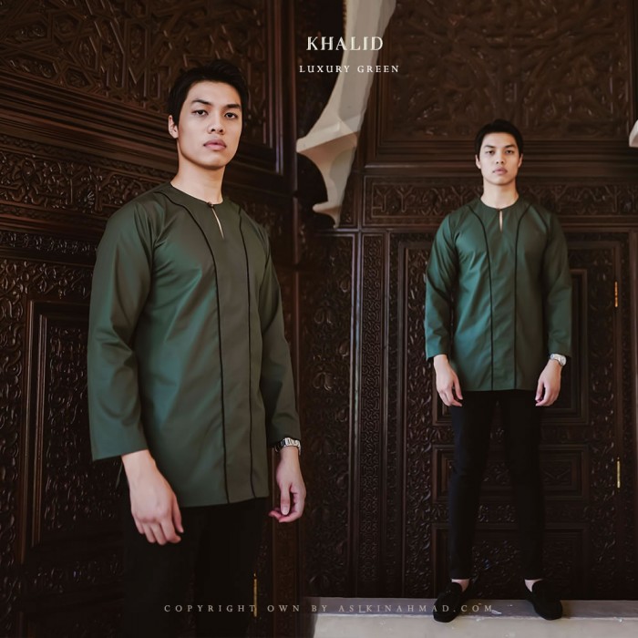 KURTA KHALID in LUXURY GREEN