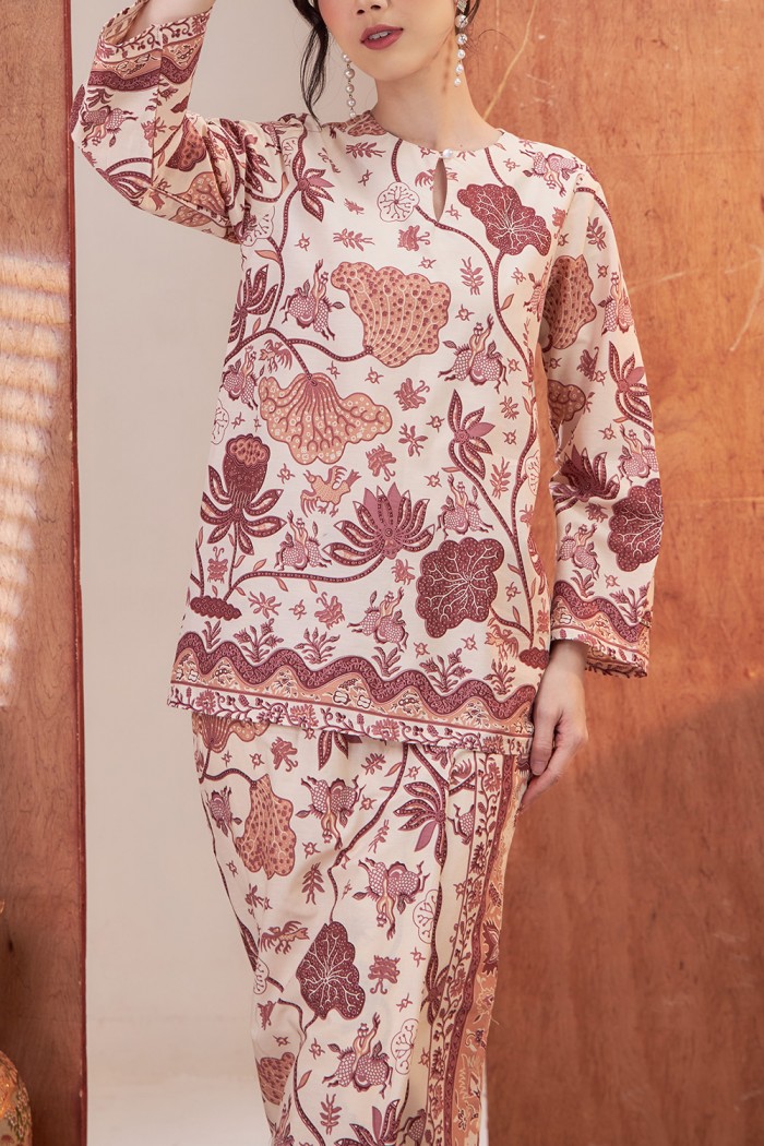 ADALIA KURUNG LILY (AL BK02) RED