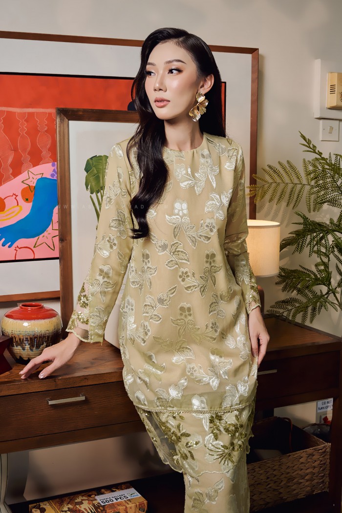 ADINDA AYU KURUNG IN SAGE GREEN