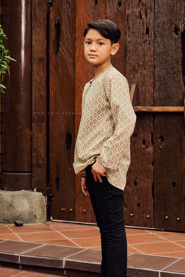 ARDI KURTA KIDS (AKCK-D1) - BEIGE