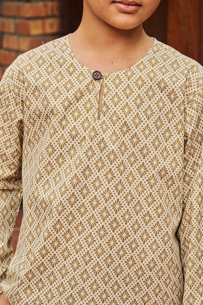 ARDI KURTA KIDS (AKCK-D1) - BEIGE