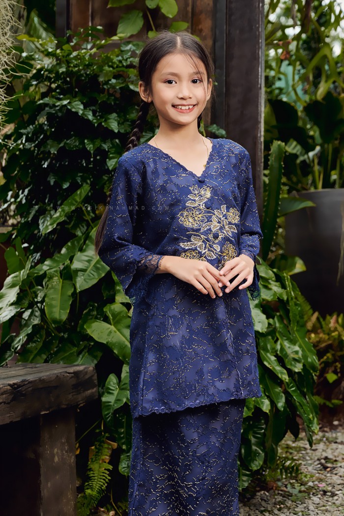 CIK SEROJA KIDS IN NAVY BLUE